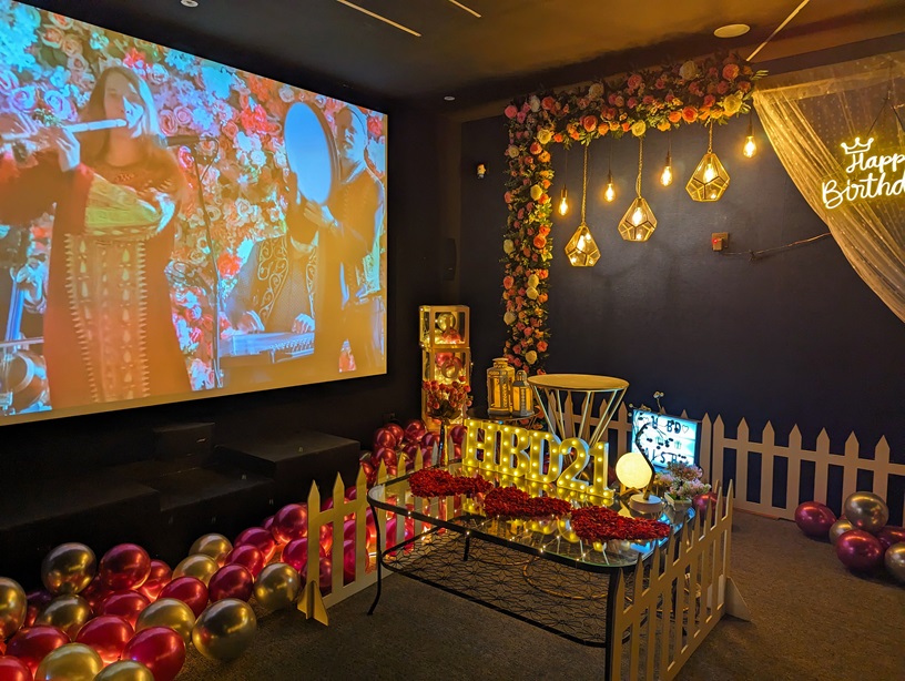 Private Theaters for Celebrations in Hyderabad - Binge 'n Bash