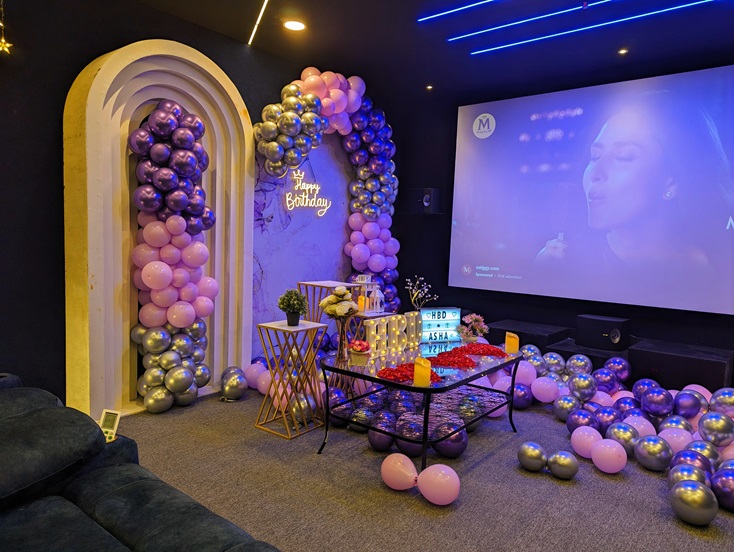 Private Theaters for Celebrations in Hyderabad - Binge 'n Bash